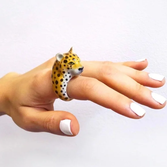 NACH Leopard Ring - OS - New in Packaging - Picture 2 of 9